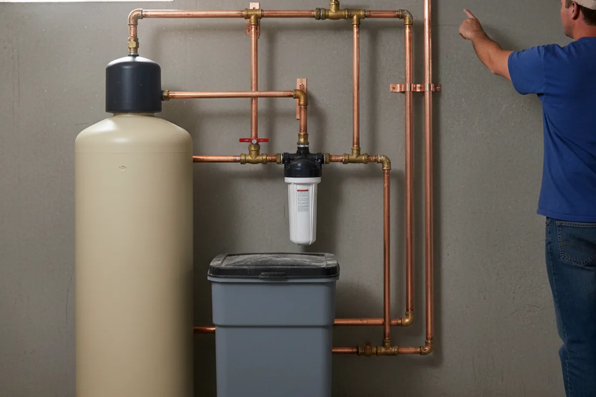 Whole-house water treatment system installed in Verbank